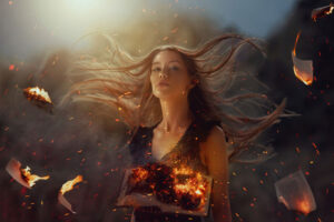 burning pages