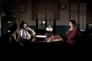 detective and witness interview
