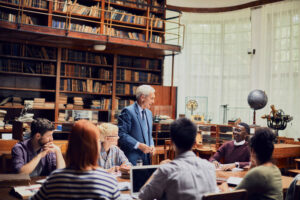 professor and lecture class