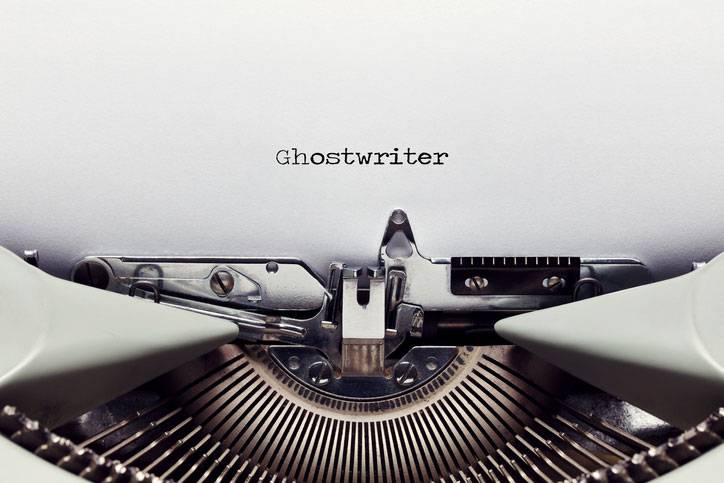 what is ghostwriting