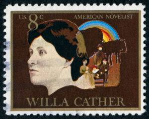 willa cather stamp