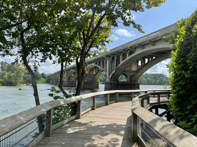 gervais street bridge in south carolina
