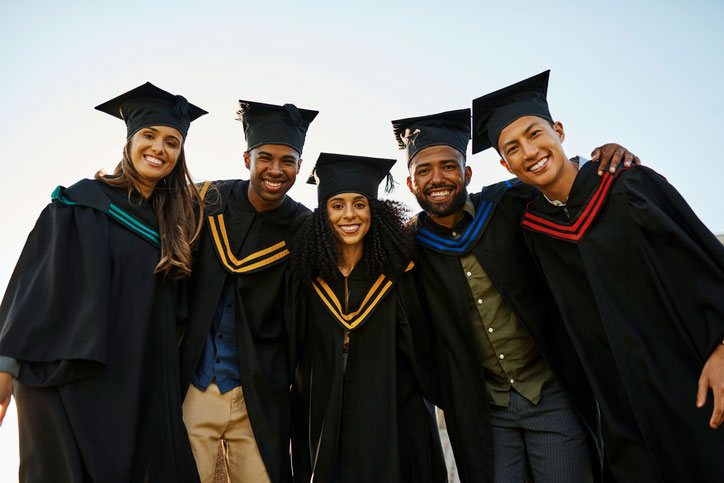 group of graduates