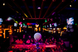 microphone for standup comedian
