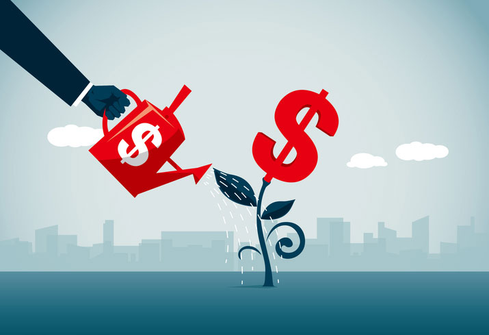 planting money for a raise